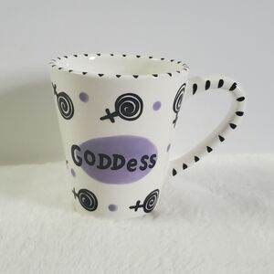 𝅺OUR Name Is Mud By Lorrie Veasey Goddess Coffee Mug 14 Oz.